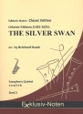 The Silver Swan fr 5 Saxophone (SAA(T)TBar) Partitur und Stimmen