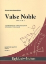 Valse noble op.210,17 fr 4 Saxophone (S(A)ATBar) Partitur und Stimmen
