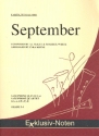 September fr 4-5 Saxophone Partitur und Stimmen