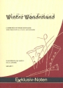 Winter Wonderland fr 4 Saxophone Partitur und Stimmen