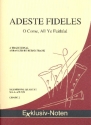 Adeste fideles fr 4 Saxophone Partitur und Stimmen