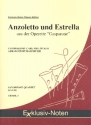 Anzoletto und Estrella fr 4 Saxophone ((S)AATBar) Partitur und Stimmen