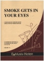 Smoke gets in your Eyes fr 4-5 Saxophone (S/AAT(T)B) Partitur und Stimmen