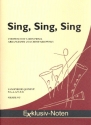 Sing sing sing fr 5 Saxophone (S/AAA/TTBar) Partitur und Stimmen