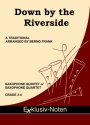 Down by the Riverside fr 4-5 Saxophone (S/AA(A/T)TBar) Partitur und Stimmen
