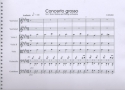 Concerto grosso fr 2 Violinen und Streichorchester Partitur Din A3