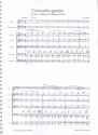 Concerto grosso fr Oboe, Klarinette und Streichorchester Studienpartitur Din A4