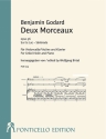 Deux Morceaux op.36 fr Violine oder Violoncello und Klavier Partitur und Stimmen