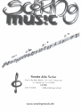 Rondo alla turca KV331 fr 3-5 Saxophone (Klavier ad lib) Partitur und Stimmen