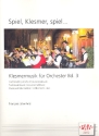 Spiel, Klesmer, spiel... Band 3 fr flexibles Ensemble Partitur und Stimmen