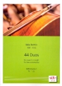 44 Duos Band 1 (Nr.1-25) fr 2 Violoncelli Spielpartitur