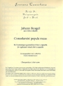 Consolamini popule meus fr gem Chor (Doppelchor) a cappella Chorpartitur