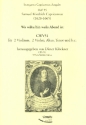 Wo wiltu hin weils Abend ist CWV51 fr Alt, Tenor, 2 Violinen, 2 Violen und Bc 2 Partituren und 4 Instrumentalpartituren