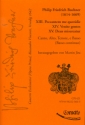 Concerti ecclesiastici op.1 Nr.13-15 fr 4 Stimmen (SATB) und Bc 4 Partituren und Instrumentalstimmen