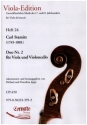 Duo Nr.2 fr Viola und Violoncello Spielpartitur und Stimmen