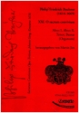 XXI. O sacrum convivium fr 2 Alti, Tenor, Bassus und Bc Partituren und Stimmen (Bc ausgesetzt)