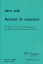 Receuil de chansons fr Alt (Mezzosopran) und Klavier Partitur