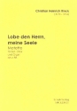 Lobe den Herrn meine Seele op.88 fr Soli, gem Chor und Orgel Partitur