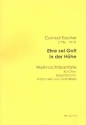 Ehre sei Gott in der Hhe fr gem Chor, Violoncello, Kontrabass und Blasorchester Partitur