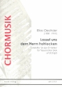 Lasset uns dem Herrn frohlocken fr Frauenchor und Orgel Partitur