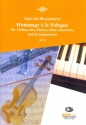 Hommage  la Pologne fr Violine solo, Flte, Klarinette, Klavier und 5 Streicher Partitur und Stimmen