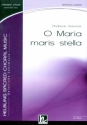 O Maria maris stella fr gem Chor a cappella Partitur