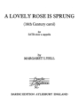Lyell, Margaret A Lovely Rose is Sprung gemischter Chor (SATB)