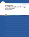 Somers-Cocks, John Two Christina Rosetti Songs hohe Singstimme und Klavier
