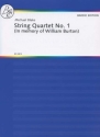 Blake, Michael String Quartet No. 1 Streichquartett
