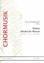 Kleine deutsche Messe fr gem Chor und Klavier (Orgel) Partitur (dt)