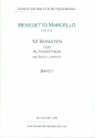 12 Sonaten op.2 Band 1 (Nr.1-3) fr Altsaxophon und Klavier Saxophonstimme