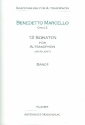 12 Sonaten op.2 Band 1 (Nr.1-3) (+CD) fr Altsaxophon und Bc Klavierpartitur