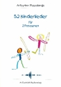 52 Kinderlieder (+CD) fr 2 Posaunen Spielpartitur