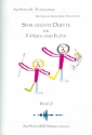 Sehr leichte Duette Band 2 (+CD) fr Flte und Horn in F Spielpartitur
