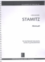 Menuet fr flexibles Ensemble Partitur und Stimmen