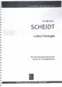 Galliard Battaglia fr flexibles Ensemble Partitur und Stimmen