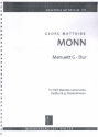 Menuett G-Dur fr flexibles Ensemble Partitur und Stimmen
