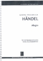Allegro fr flexibles Ensemble Partitur und Stimmen