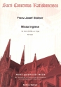 Missa inglese fr gem Chor und Orgel Partitur