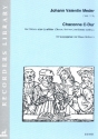 Chaconne C-Dur für 2 Blockflöten (Flöten/Oboen/Violinen) und Bc Partitur und Stimmen (Bc ausgesetzt)