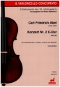 Konzert C-Dur Nr.2 WKO60 fr Violoncello solo, 2 Oboen, 2 Hrner und Streicher Partitur