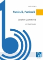 Funicul, Funicul fr 4 Saxophone (SATBar) Partitur und Stimmen