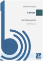 Kanon fr 2 Bb-Trompeten, Horn in F und Posaune Partitur und Stimmen