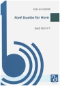 5 Duette fr Horn in F