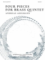Andreas Adelmann, Four Pieces for Brass Quintet Brass Quintet Set