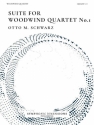 Suite for Woodwind Quartet No. 1 for flute, oboe, clarinet and bassoon score and parts