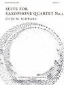 Otto M. Schwarz, Suite for Woodwind Quartet No. 1 saxophone Quartet Set