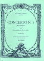 Konzert D-Dur Nr.7 G476 fr Violoncello und Orchester Partitur