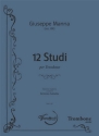 Giuseppe Manna, 12 Studi per Trombone Trombone Book