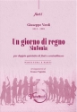 Giuseppe Verdi, Un Giorno Di Regno Double Woodwind Quintet and Double Bass Set